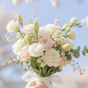 Bridesmaids' bouquets